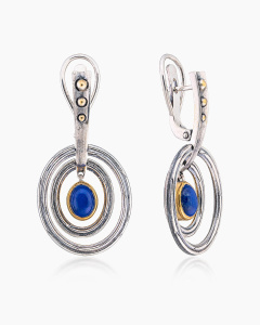 ER091571LAP-COV-M Серьги (Ag 925)