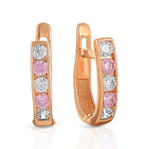 10-00-000R-26626 Серьги (Au 585)