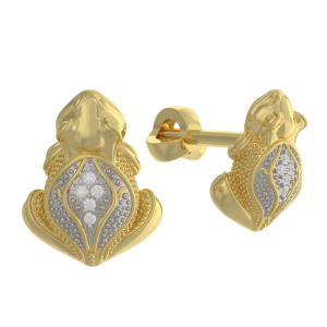 9701957 Пусеты (Au 585)