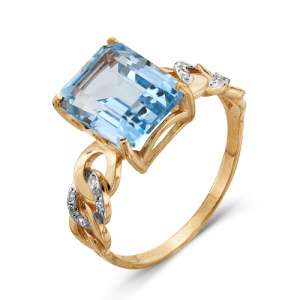 100-753 Кольцо (Au 585)