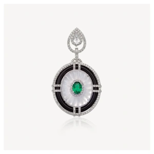 ROYBR040 брошь-трансформер (Ag 925)