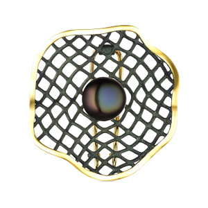 56024Y2Z Брошь (Ag 925)