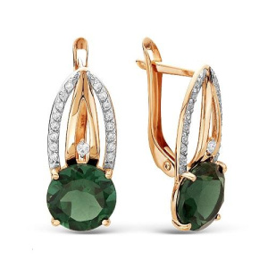 200-1063 Серьги (Au 585)