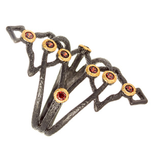 AY-R02381-X-BLW-X-X-DG Кольцо (Ag 925)