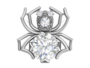 2700089-00775 Брошь (Ag 925)