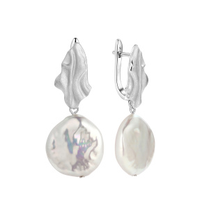 PI-E407-12-X-W-PN-X-X Серьги (Ag 925)