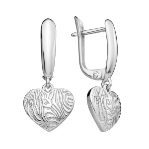 60103445 серьги с др.камнями (Ag 925)