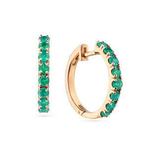 2-108086-00-01 Серьги (Au 585)