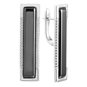 TC-E02471-B-W-X-X-W Серьги (Ag 925)