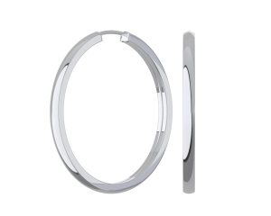 0210026-00245 Серьги конго (Ag 925)