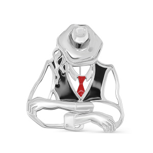 5-127-0001 Брошь (Ag 925)