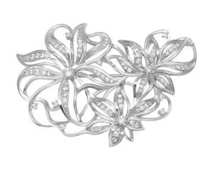 2700023-00775 Брошь (Ag 925)