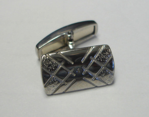 60102739 запонки с др.к. (Ag 925)