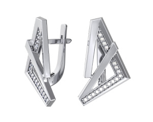 0201956-00775 Серьги (Ag 925)