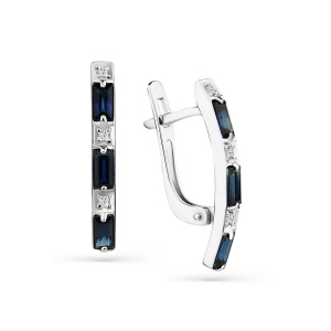 2-208419-00-02 Серьги (Au 585)