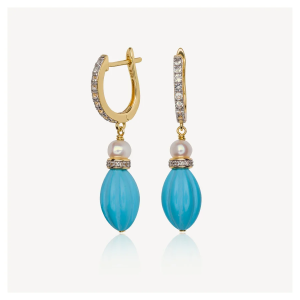 COCE030-1 Серьги (Ag 925)