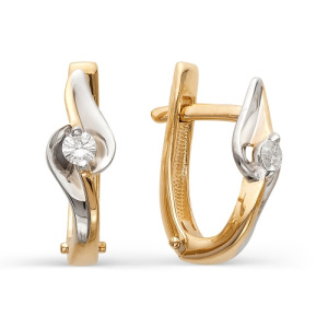 2-105-441 Серьги (Au 585)