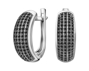 Серьги 2100727-00205 Ag 925