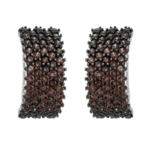 SL-E00248-X-WB-X-X-DB Серьги (Ag 925)