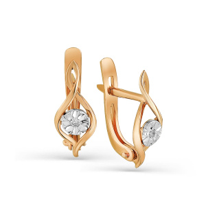 2-107-505 Серьги (Au 585)