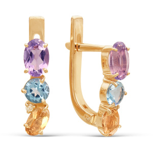 200-957 Серьги (Au 585)