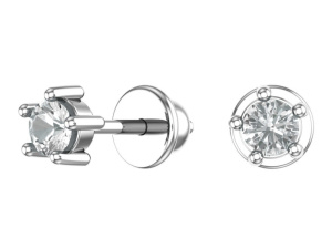 6001182-00775 Пусеты (Ag 925)