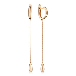 14-00-0000-26370 Серьги (Au 585)