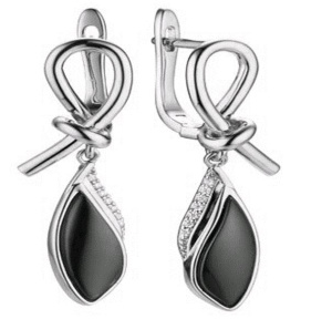 TC-E02241-B-W-X-X-W Серьги (Ag 925)