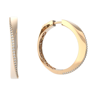 0601585 Серьги (Au 585)