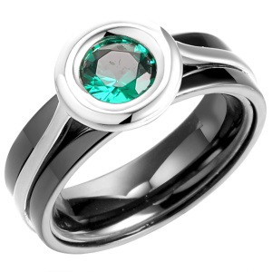 TC-R02376-B-W-EM113-X-X Кольцо (Ag 925)