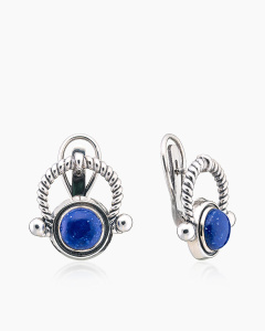 ER091586LAP-CRD-M Серьги (Ag 925)