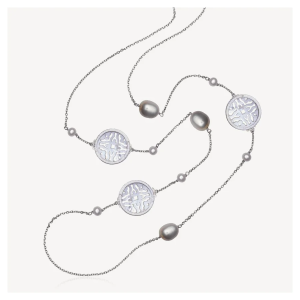 ORN401-1 колье (Ag 925)