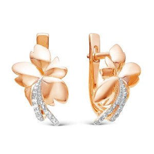 121-1464 Серьги (Au 585)