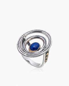 RG091571LAP-COV-M Кольцо (Ag 925)