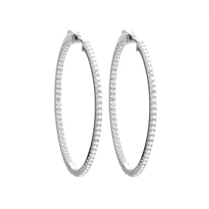 CZ-E04450-X-W-X-X-W Серьги (Ag 925)