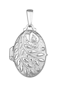 60102715 медальон с др.кам. (Ag 925)
