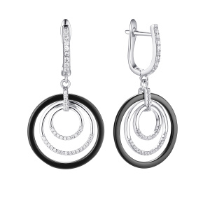 TC-E00614-B-W-X-X-W Серьги (Ag 925)