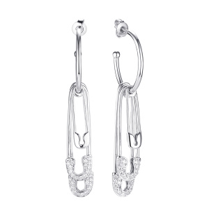 CZ-E03389-X-W-X-X-W Серьги (Ag 925)