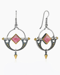 ER091544TUL-CSQ-M Серьги (Ag 925)