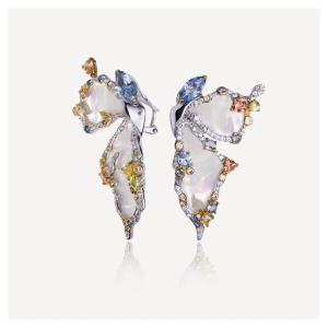 BUTE304-2 Серьги (Ag 925)