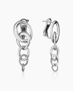 ER091553NIN-M Серьги (Ag 925)