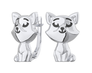 0201671-00875 Серьги (Ag 925)