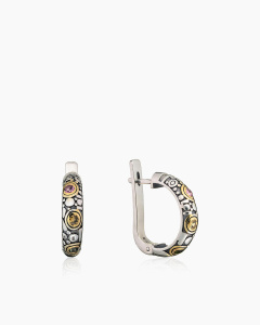 ER021062TRM-FRD-S Серьги (Ag 925)