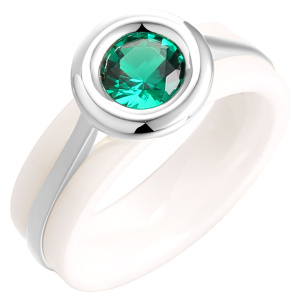 TC-R02376-W-W-EM113-X-X Кольцо (Ag 925)