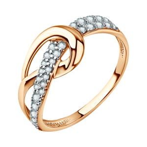 КФ 1372 Кольцо, (Au 585)