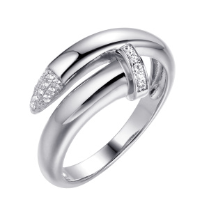 CZ-R02678-X-W-X-X-W Кольцо (Ag 925)
