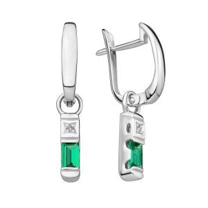 67503450 серьги с др.камнями (Ag 925)