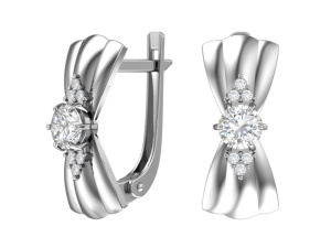 Серьги 2100937-00775 Ag 925