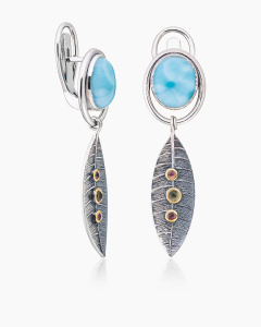 ER081622LAR-COV-L Серьги (Ag 925)