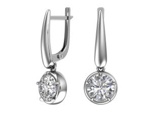 2101128-03815 Серьги (Ag 925)